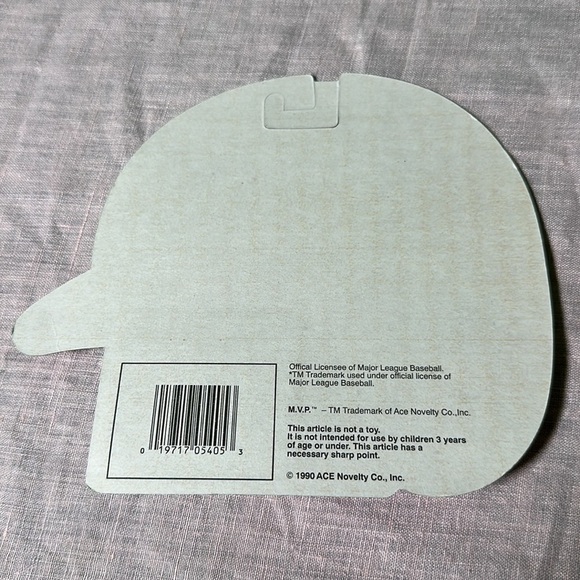 Houston Astros lapel pin Vintage 1990 MVP collector series team pins ACE Novelty - Picture 3 of 12